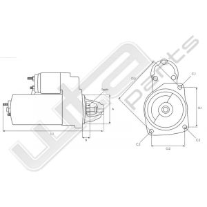 Starter Denso origineel