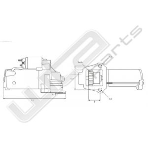 Starter Comstar gereviseerd