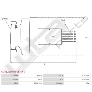 Bendix Mitsubishi origineel