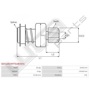 Bendix Mitsubishi origineel