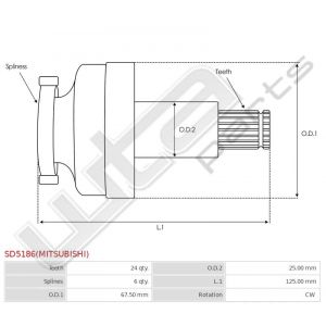 Bendix Mitsubishi origineel