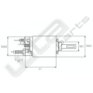 Startrelais Mitsubishi origineel