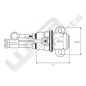 Hulp relais Mitsubishi origineel