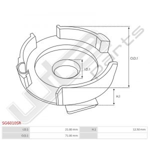 Planet gear onderderdeel