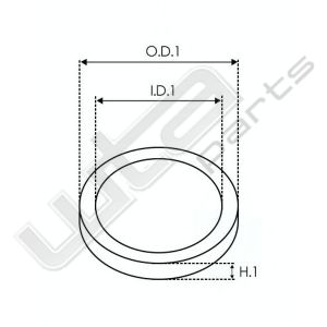 Keering 31x45.5x6.5