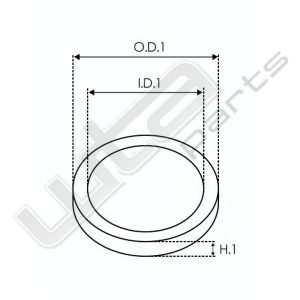 O-ring 5,50x10,00x2,30