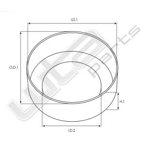 Kap voor bendix 56,00x58,20