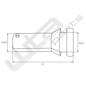 Rubber condensafvoer