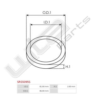 O-ring 81x86x2