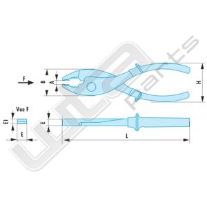 Facom motortang 8200 vonkvrij