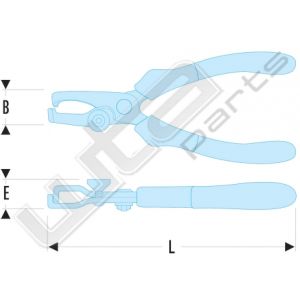 Facom 194 striptangen en draadknipper