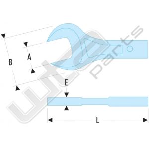 Facom opzetsteeksleutel 20x7 10