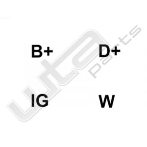 Dynamo 12V 110A