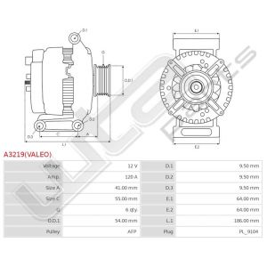 Dynamo Valeo origineel