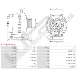 Dynamo Valeo OE