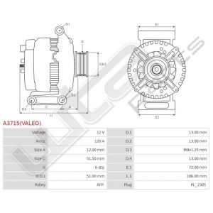 Dynamo Valeo OE