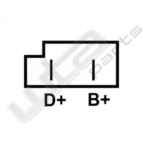 Dynamo 12V 33A