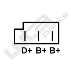 Dynamo 12V 55A