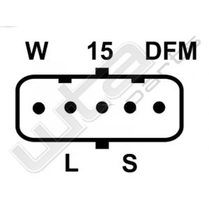 Dynamo 24V 70A