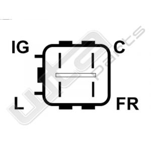 Dynamo 12V 105A