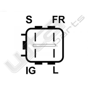 Dynamo 12V 110A