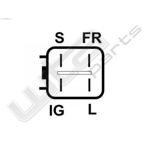 Dynamo gereviseerd Denso 12V