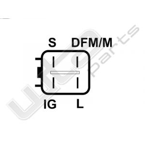 Dynamo origineel Denso 12V