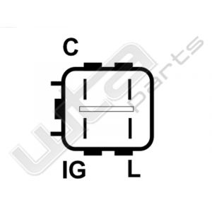 Dynamo gereviseerd Denso 12V