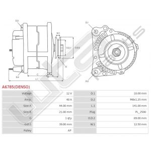 Dynamo Denso origineel