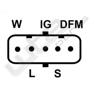 Dynamo 24V 110A