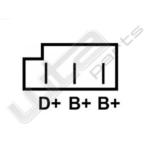 Dynamo 12V 55A