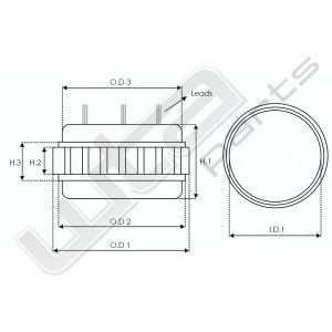 Stator 12V 150A