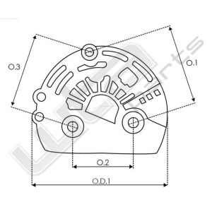 Plastic kap origineel Valeo