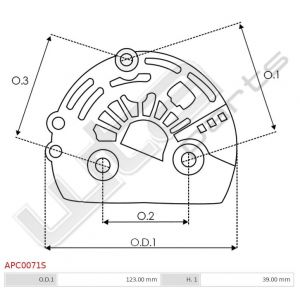 Plastic kap