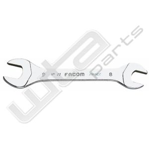 Facom steeksleutel 15 gebogen, metrisch 6x7 mh 6x7 mm