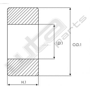 Kogellager 10x28x8