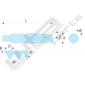 Facom 2 pricisie handtap m3x50 ebfin