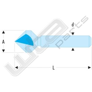 Facom conische frees 90 10,4mm