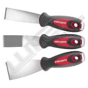 Facom set van 3 krabbers inox