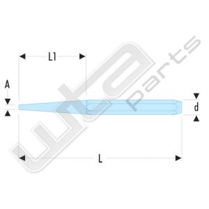 Facom standaarddrevel diam.2mm