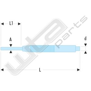 Facom precisie doorslag geleiding 1,4mm