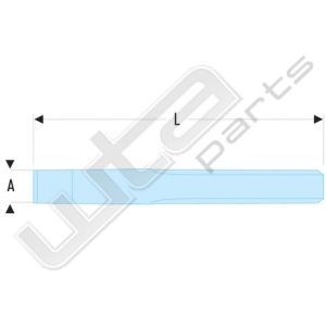 Facom koudbeitel l. 220 mm