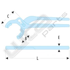 Facom connectortang