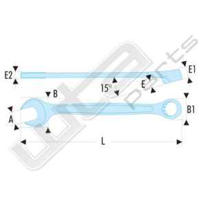 Facom ringsteeksleutel ogv 1