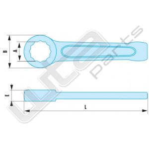 Facom ringslagsleutel 24mm vonkvrij