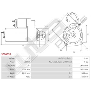 Starter Bosch gereviseerd