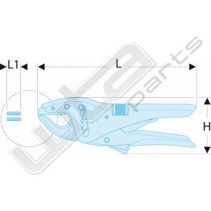 Facom griptang met korte bekkenNiet meer leverbaar