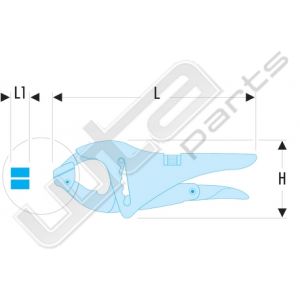 Facom sls short nose lock grip plier 500