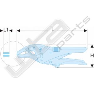 Facom griptang met 1 stand
