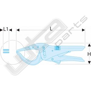 Facom griptang grote capaciteit